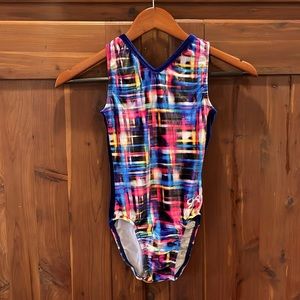 GK gymnastics leotard girls size child XL